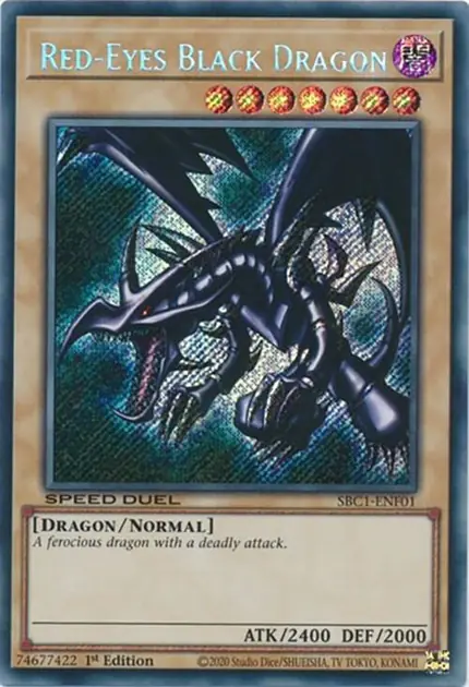 Red-Eyes Black Dragon (Secret Rare)