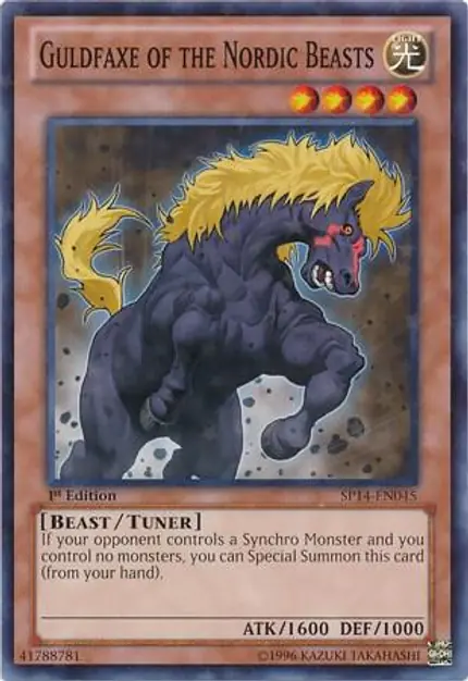 Guldfaxe of the Nordic Beasts (Starfoil)
