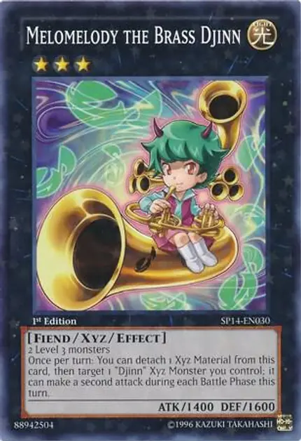 Melomelody the Brass Djinn (Starfoil)