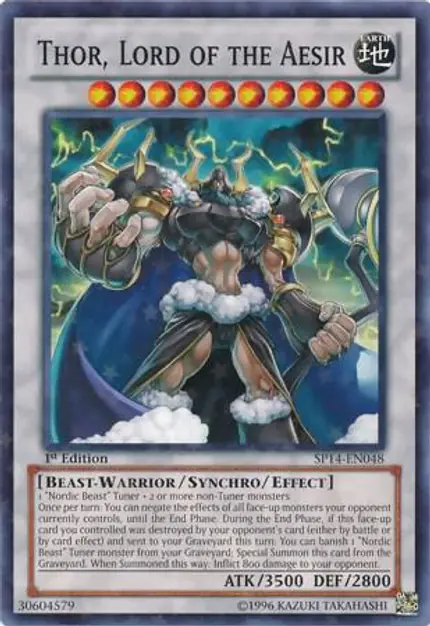 Thor, Lord of the Aesir (Starfoil)