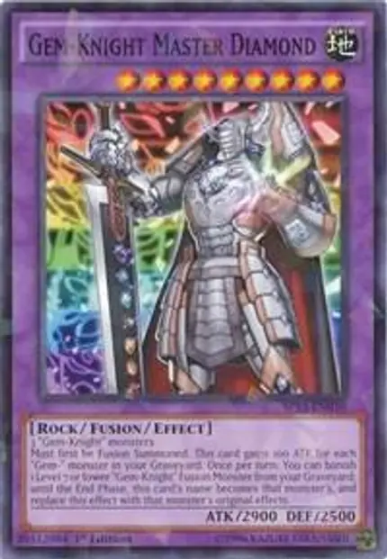 Gem-Knight Master Diamond (Shatterfoil)