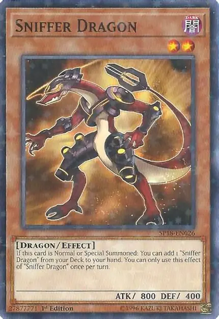 Sniffer Dragon (Starfoil)
