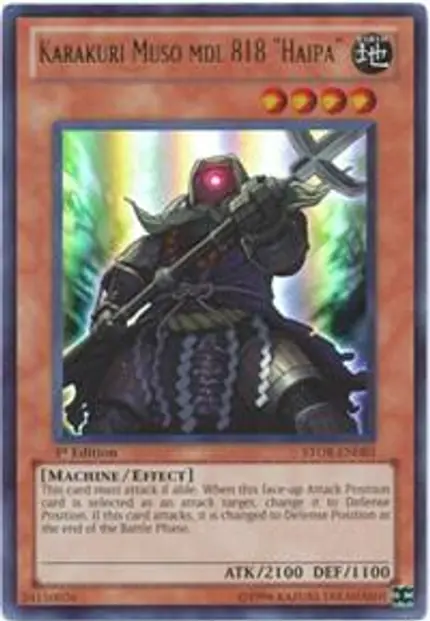 Karakuri Muso mdl 818 "Haipa"