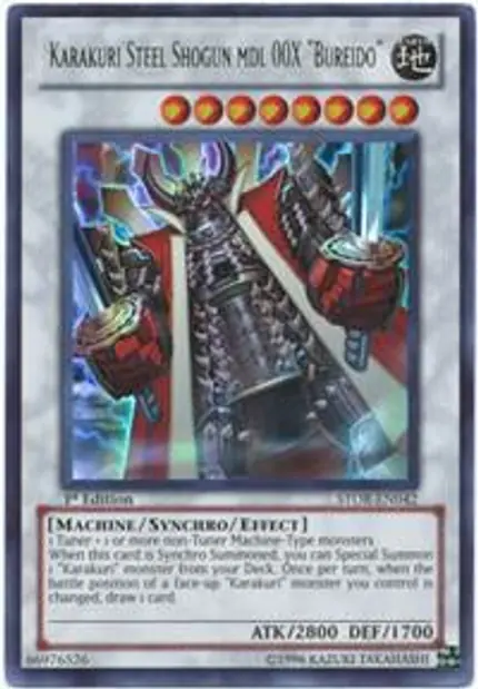 Karakuri Steel Shogun mdl 00X "Bureido"