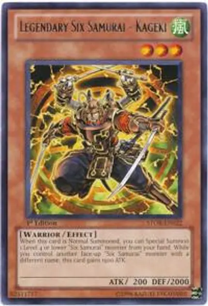 Legendary Six Samurai - Kageki