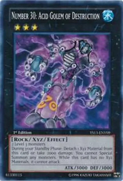 Number 30: Acid Golem of Destruction