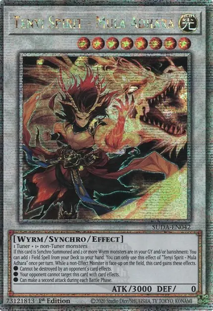 Tenyi Spirit - Mula Adhara (Quarter Century Secret Rare)