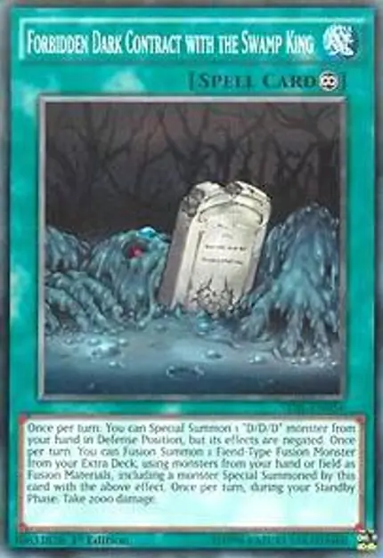 Forbidden Dark Contract with the Swamp King