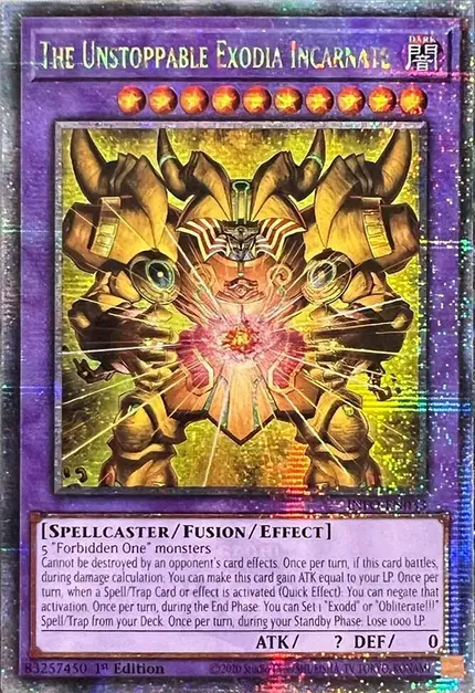 The Unstoppable Exodia Incarnate