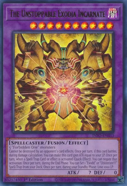 The Unstoppable Exodia Incarnate