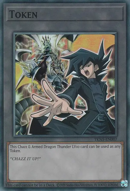 Token: Chazz & Armed Dragon Thunder LV10