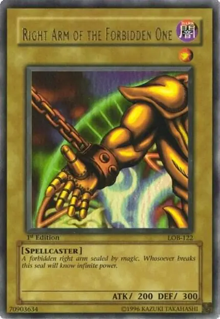 Right Arm of the Forbidden One