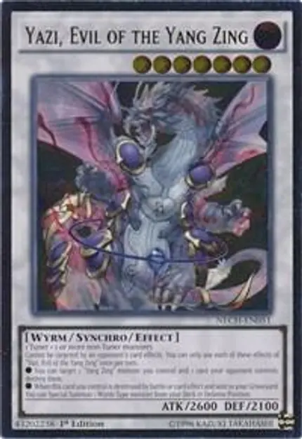 Yazi, Evil of the Yang Zing (UTR)