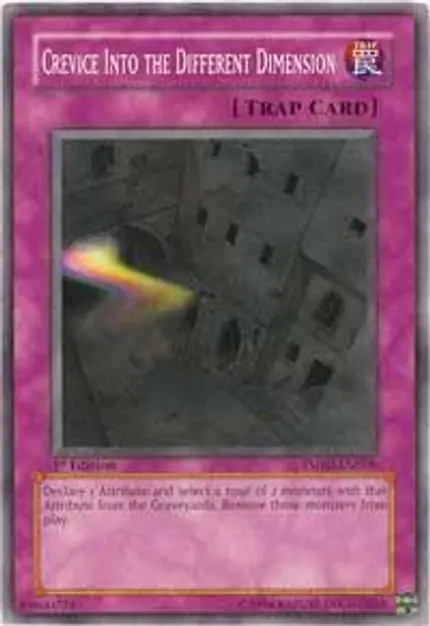 Crevice Into the Different Dimension