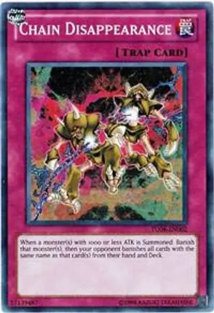 Chain Disappearance