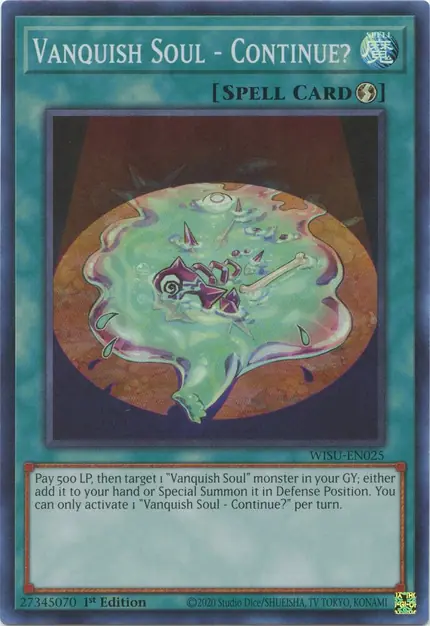 Vanquish Soul - Continue?