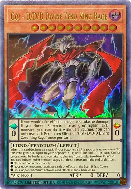Go! - D/D/D Divine Zero King Rage