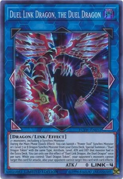 Duel Link Dragon, the Duel Dragon (SR)