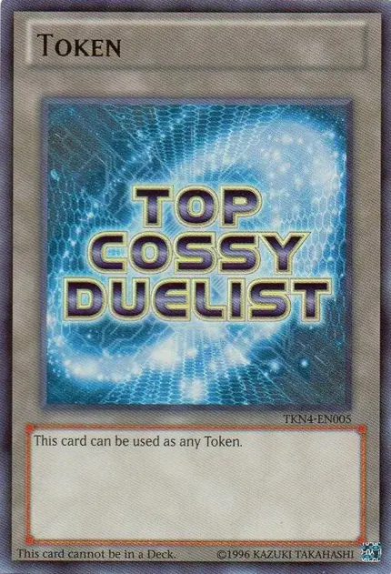 Token: Top Ranked COSSY Duelist (Blue)