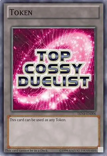 Token: Top Ranked COSSY Duelist (Red)
